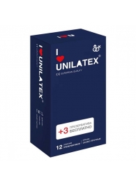 Ультрапрочные презервативы Unilatex Extra Strong - 12 шт. + 3 шт. в подарок - Unilatex - купить с доставкой в Астрахани
