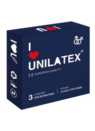 Ультрапрочные презервативы Unilatex Extra Strong - 3 шт. - Unilatex - купить с доставкой в Астрахани