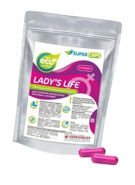 Возбуждающие капсулы Ladys Life - 2 капсулы (0,35 гр.) - SuperCaps - купить с доставкой в Астрахани