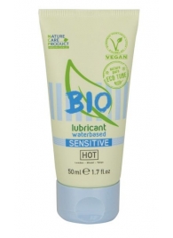 Органический лубрикант для чувствительной кожи Bio Sensitive - 50 мл. - HOT - купить с доставкой в Астрахани