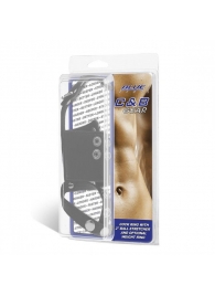 Кольцо на член и мошонку Cock Ring With 2  Ball Stretcher And Optional Weight Ring - BlueLine - в Астрахани купить с доставкой