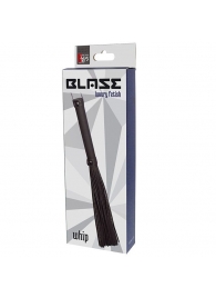 Чёрная плеть BLAZE WHIP BLACK - Dream Toys - купить с доставкой в Астрахани