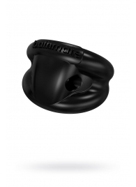 Чёрное эрекционное виброкольцо Strength - Bathmate - в Астрахани купить с доставкой