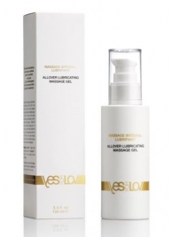 Массажный гель-смазка на силиконовой основе Allover Massage Gel - 100 мл. - YESforLOV - купить с доставкой в Астрахани