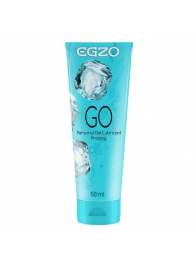 Пролонгирующий лубрикант на водной основе Egzo Go - 50 мл. - EGZO - купить с доставкой в Астрахани