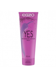 Согревающий лубрикант на водной основе Egzo Yes - 50 мл. - EGZO - купить с доставкой в Астрахани