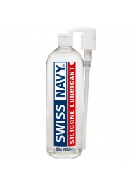 Лубрикант на силиконовой основе Swiss Navy Silicone Based Lube - 946,3 мл. - Swiss navy - купить с доставкой в Астрахани