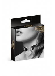 Черный чокер с замком в форме сердца - Bijoux Pour Toi - купить с доставкой в Астрахани