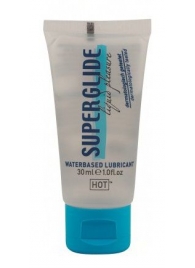 Гель-смазка на водной основе для чувствительной кожи Superglide - 30 мл. - HOT - купить с доставкой в Астрахани