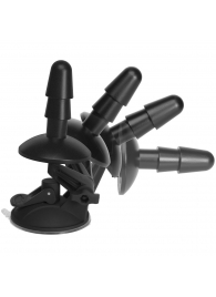 Плаг на присоске Vac-U-Lock Deluxe Suction Cup Plug Accessory - Doc Johnson - купить с доставкой в Астрахани