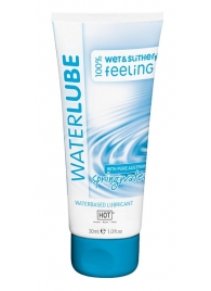 Гель-смазка на основе чистой родниковой воды WaterLube - 30 мл. - HOT - купить с доставкой в Астрахани