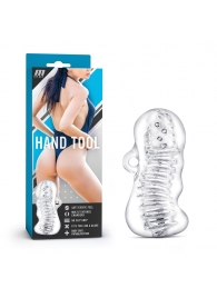 Прозрачный мастурбатор M for Men Hand Tool - Blush Novelties - в Астрахани купить с доставкой
