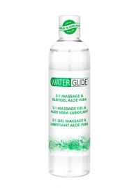 Гель-смазка 2-в-1 MASSAGE   LUBRICANT ALOE VERA - 300 мл. - Waterglide - купить с доставкой в Астрахани