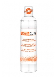 Гель-смазка 2-в-1 MASSAGE   LUBRICANT GUARANA - 300 мл. - Waterglide - купить с доставкой в Астрахани