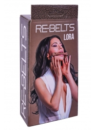 Кляп-трензель Lora с металлическими кольцами - Rebelts - купить с доставкой в Астрахани