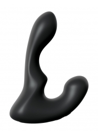 Черный анальный вибростимулятор P-Spot Milker - 14 см. - Pipedream - в Астрахани купить с доставкой