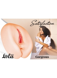 Мастурбатор с 2 тоннелями Satisfaction Gorgeous - Lola Games - в Астрахани купить с доставкой