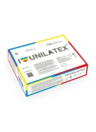 Разноцветные ароматизированные презервативы Unilatex Multifruits - 144 шт. - Unilatex - купить с доставкой в Астрахани