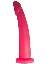 Розовый стимулятор простаты из геля - 18 см. - LOVETOY (А-Полимер) - в Астрахани купить с доставкой