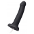 Черный фаллос с имитацией эякуляции Silicon Cum Dildo L - 19,6 см. - Strap-on-me - купить с доставкой в Астрахани