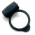 Темно-серое эрекционное кольцо Vibrating Love Ring с вибрацией - Fifty Shades of Grey - в Астрахани купить с доставкой