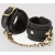 Черные наручники Bound to You Faux Leather Wrist Cuffs - Fifty Shades of Grey - купить с доставкой в Астрахани