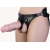 Гигантский фаллоимитатор на присоске в комплекте с трусиками - 26 см. - LOVETOY (А-Полимер) - купить с доставкой в Астрахани