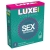 Ребристые презервативы LUXE Royal Sex Machine - 3 шт. - Luxe - купить с доставкой в Астрахани