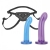 Страпон унисекс Beginners Strap-On с 2 насадками - 15 и 13 см. - Lux Fetish - купить с доставкой в Астрахани