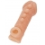 Телесная закрытая насадка с шишечками Cock Sleeve Size S - 13,8 см. - KOKOS - в Астрахани купить с доставкой