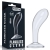 Прозрачный стимулятор простаты Flawless Clear Prostate Plug - 15 см. - Lovetoy - в Астрахани купить с доставкой