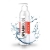 Возбуждающий гель-лубрикант SPLASHGLIDE HOT STIMULATIVE - 250 мл. - Splashglide - купить с доставкой в Астрахани