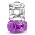 Фиолетовое эрекционное виброкольцо One Night Stand Vibrating C-Ring - Blush Novelties - в Астрахани купить с доставкой
