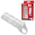 Насадка на пенис с кольцом для мошонки Clear Sensations Enhancer Sex Sleeve - 11,5 см. - XR Brands - в Астрахани купить с доставкой