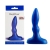 Синий анальный стимулятор Beginners p-spot massager - 11 см. - Lola Games - в Астрахани купить с доставкой