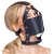 Черный намордник с кляпом-шаром Head Harness With A Gag - Orion - купить с доставкой в Астрахани