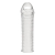 Текстурированная насадка на пенис Clear Textured Penis Enhancing Sleeve Extension - 16,5 см. - BlueLine - в Астрахани купить с доставкой