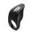 Черное эрекционное виброкольцо Vibro Lust Ring - MALESATION - в Астрахани купить с доставкой