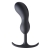 Черный массажер простаты с утяжелителями Premium Silicone Weighted Prostate Plug Large - 18,8 см. - XR Brands - в Астрахани купить с доставкой