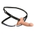 Телесный полый страпон 2  Erection 28X Smooth Vibrating Silicone Penis Sheath - 16 см. - XR Brands - купить с доставкой в Астрахани