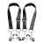 Ремни с зажимами для половых губ Spread Labia Spreader Straps with Clamps - XR Brands - купить с доставкой в Астрахани