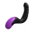 Черно-фиолетовый вибромассажёр простаты Hyper-Pulse P-Spot Massager - Pipedream - в Астрахани купить с доставкой