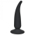 Чёрная анальная пробка P-spot Teazer Black - 12,2 см. - Lola Games - в Астрахани купить с доставкой