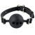 Силиконовый кляп-шар с отверстиями для дыхания Silicone Breathable Ball Gag Small - Pipedream - купить с доставкой в Астрахани