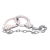 Наручники из металла с длинной цепочкой CHROME HANDCUFFS METAL HANDCUFFS W. KEY - NMC - купить с доставкой в Астрахани