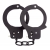 Чёрные наручники из листового металла BONDX METAL CUFFS BLACK - Dream Toys - купить с доставкой в Астрахани