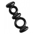Двойное эрекционное кольцо Dual Stretch To Fit Cock and Ball Ring - XR Brands - в Астрахани купить с доставкой