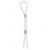 Прозрачное эрекционное кольцо-лассо SILICONE LASSO COCK RING DUAL BEADS - NMC - в Астрахани купить с доставкой