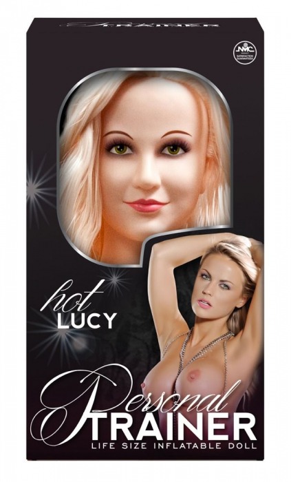 Надувная кукла с вибрацией и 2 любовными отверстиями Hot Lucy Lifesize Love Doll - NMC - в Астрахани купить с доставкой