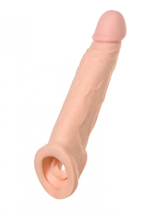 Насадка телесного цвета Toyfa XLover - 16,5 см. - ToyFa - в Астрахани купить с доставкой